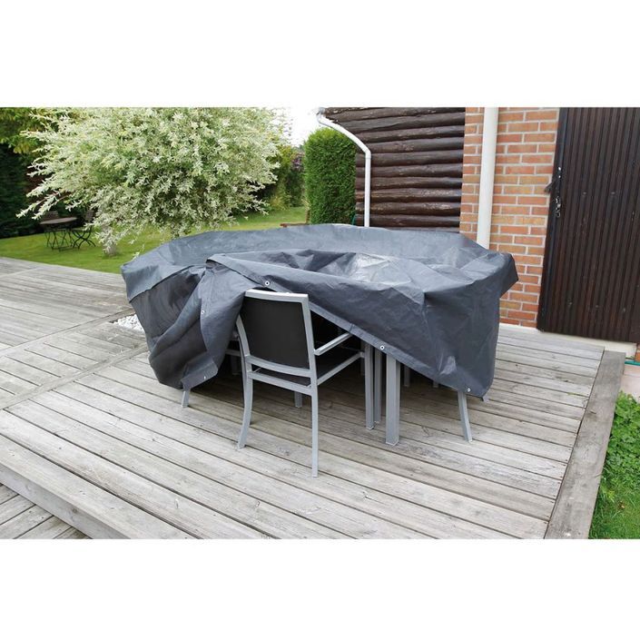 Nature Housse de mobilier de jardin tables rectangulaires 225x143x90cm - Photo n°2