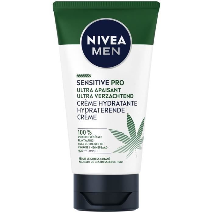 NIVEA Men Creme Hydratant Apaisante Sensitive Pro - 75ml - Photo n°1