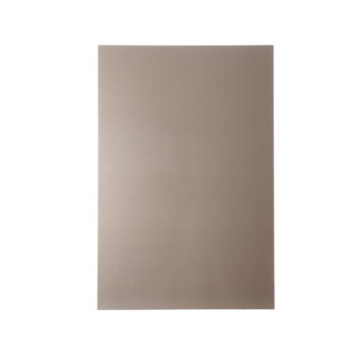 NORDLINGER PRO Plaque composite - Aluminium - 80 x 120 cm 3/0,15 mm - Champagne - Photo n°1