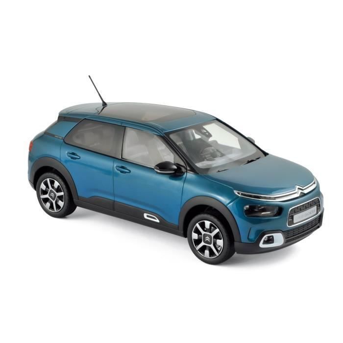 NOREV Citroën C4 Cactus 2018 - Bleu émeraude & Blanc déco - Photo n°1