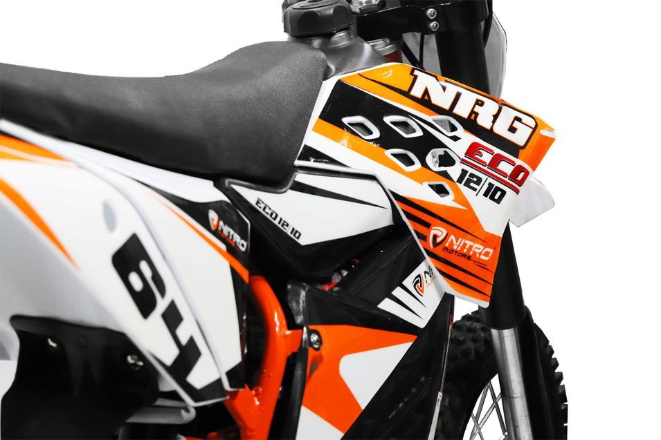 NRG de luxe 500W 48V orange 12/10 Moto cross électrique - Photo n°3