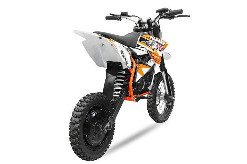 NRG de luxe 500W 48V orange 12/10 Moto cross électrique - Photo n°15