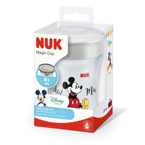 NUK Magic Cup - 360 silicone - Mickey/Minnie 8m+ - Photo n°2