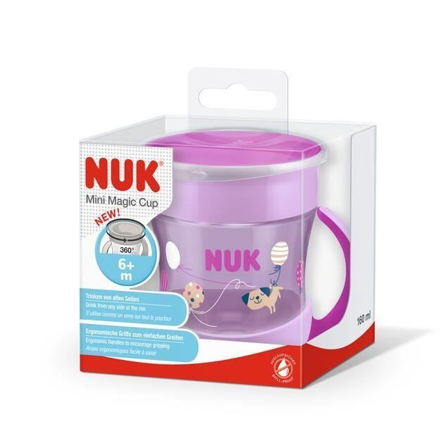 NUK Mini Magic Cup - 360 poignées - Fille 6m+ - Photo n°2