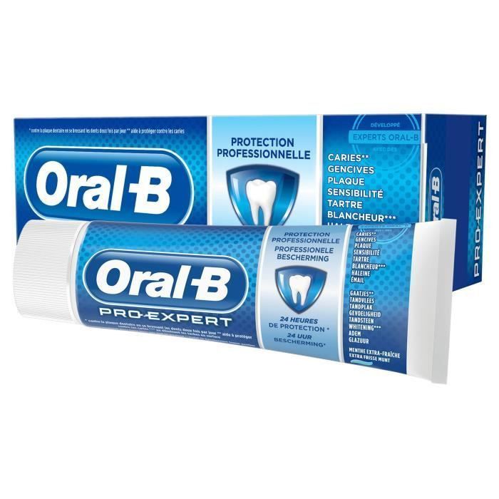 ORAL B Dentifrice Pro-expert - menthe fraîche - 75ml - Photo n°1