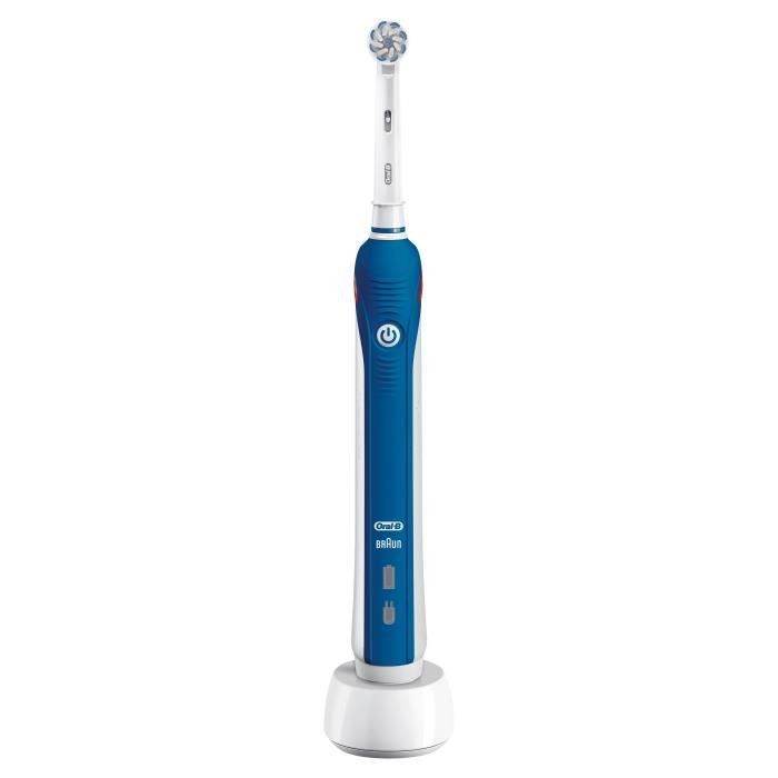 Oral-B Pro 2 2000 Brosse a Dents Électrique - aide a brosser les dents pendant 2 minutes - Photo n°2
