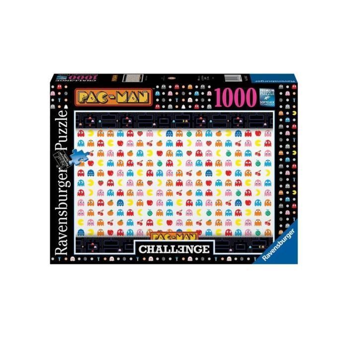 PAC-MAN - Puzzle 1000 pieces - Pac-Man (Challenge Puzzle) - Ravensburger - Photo n°1