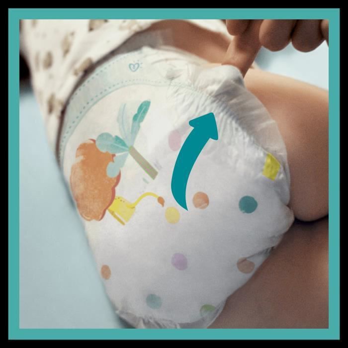 Pampers Baby-Dry Taille 4+, 42 Couches - Photo n°6