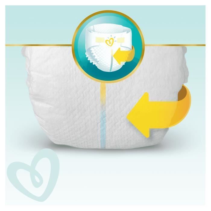 PAMPERS Premium Protection New Baby Taille 2 - 4 a 8kg - 240 couches - Format pack 1 mois - Photo n°2