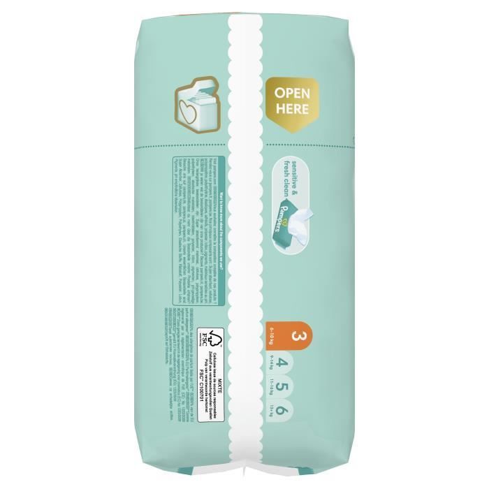 PAMPERS Premium Protection Taille 3 - 28 Couches - Photo n°4