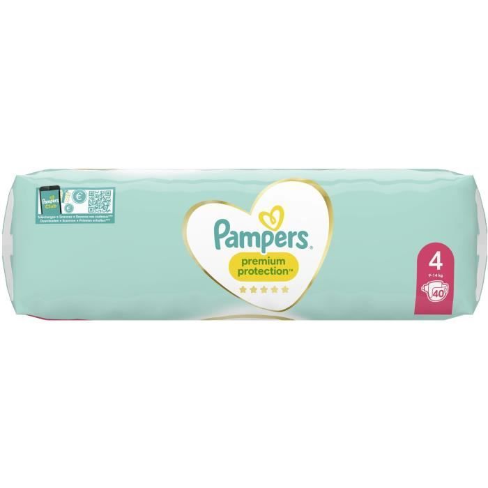 PAMPERS Premium Protection Taille 4 - 40 Couches - Photo n°3