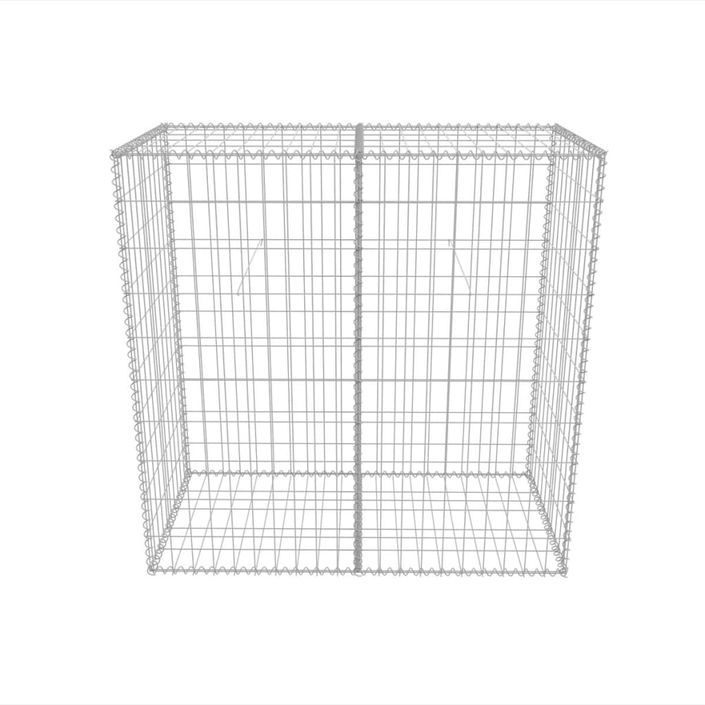 Panier de gabion Acier galvanisé 100x50x100 cm - Photo n°4