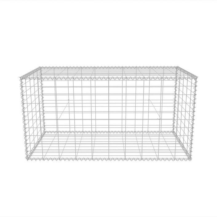 Panier de gabion Acier galvanisé 100x50x50 cm - Photo n°4