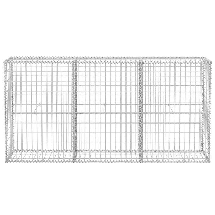 Panier de gabion Acier galvanisé 200x30x100 cm - Photo n°4