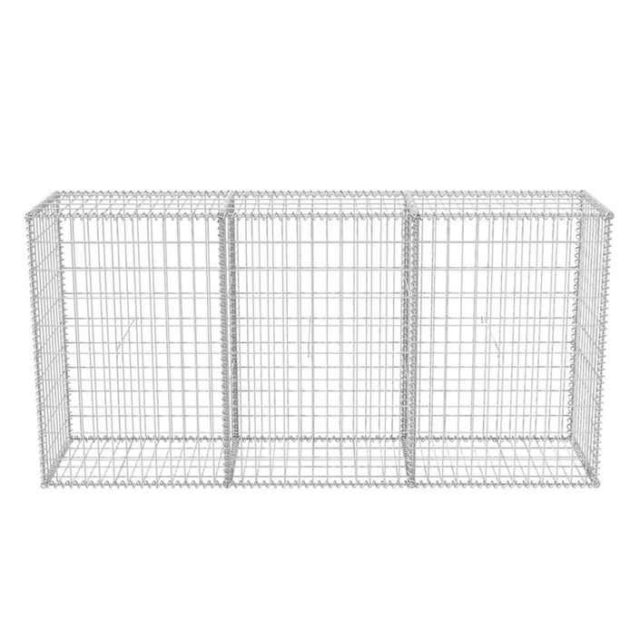 Panier de gabion Acier galvanisé 200x50x100 cm - Photo n°4