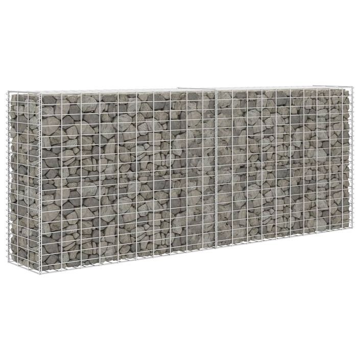 Panier de gabion Acier inoxydable 85 x 30 x 200 cm - Photo n°1