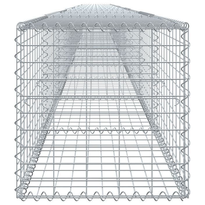 Panier gabion avec couvercle 1000x50x50 cm fer galvanisé - Photo n°4