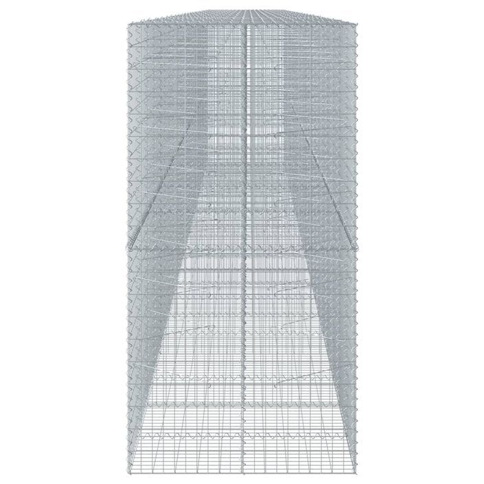 Panier gabion avec couvercle 1150x100x200 cm fer galvanisé - Photo n°4