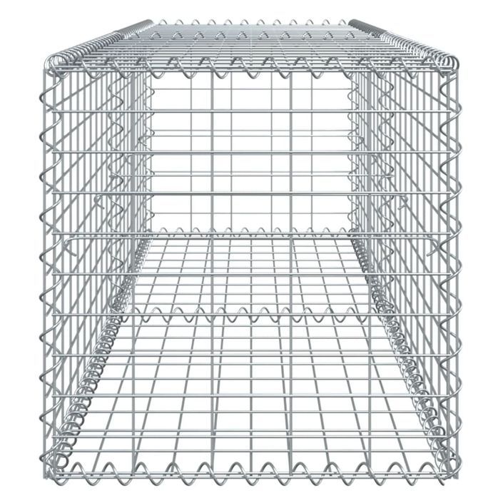 Panier gabion avec couvercle 200x50x50 cm fer galvanisé - Photo n°4