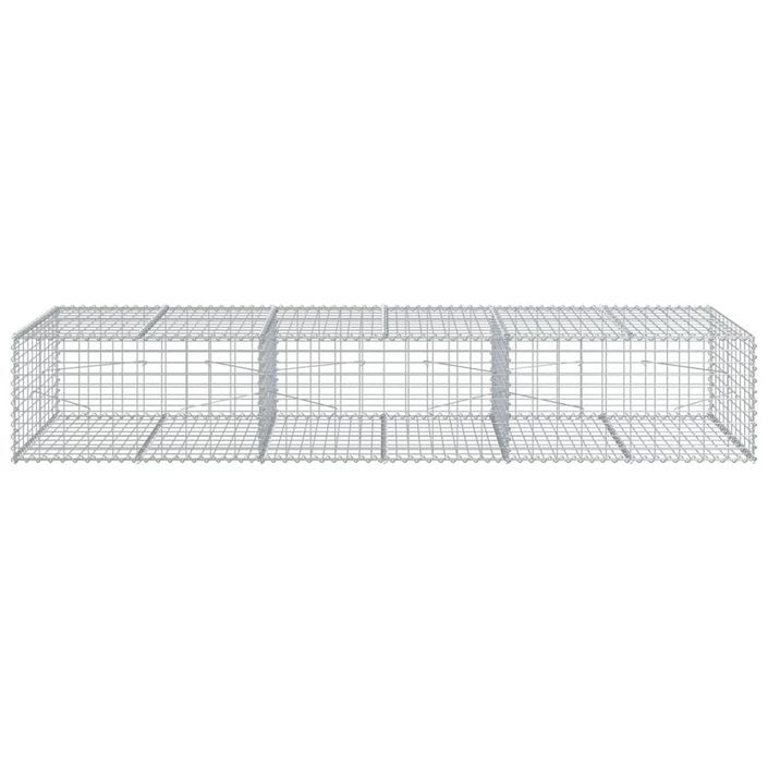 Panier gabion avec couvercle 300x100x50 cm fer galvanisé - Photo n°3