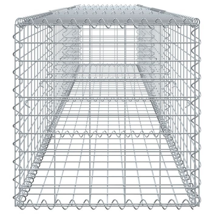 Panier gabion avec couvercle 400x50x50 cm fer galvanisé - Photo n°4