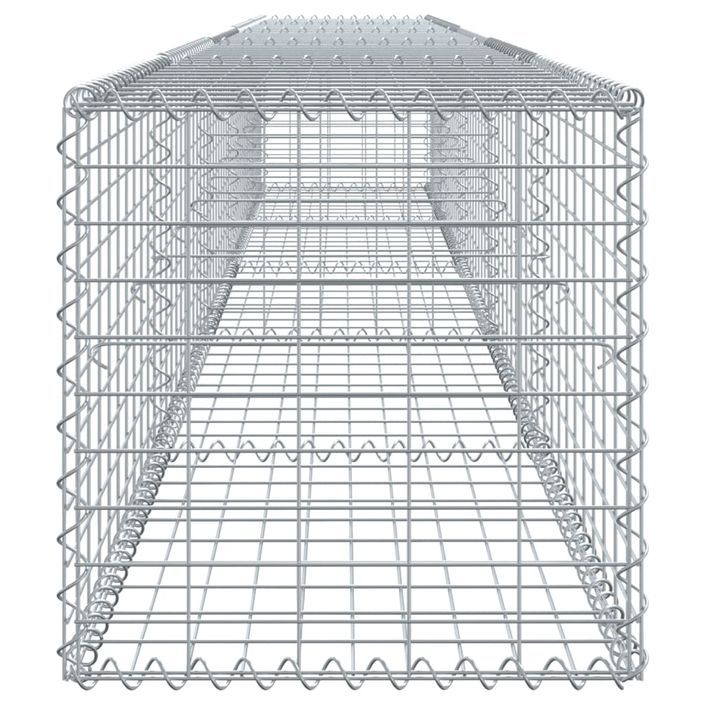 Panier gabion avec couvercle 500x50x50 cm fer galvanisé - Photo n°4