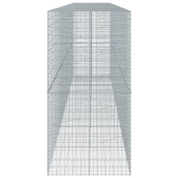 Panier gabion avec couvercle 700x100x200 cm fer galvanisé - Photo n°4