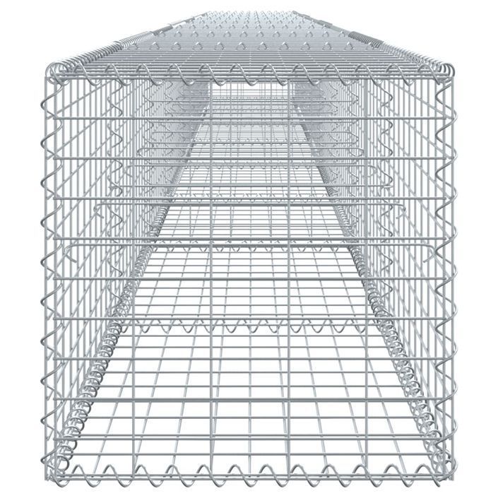 Panier gabion avec couvercle 800x50x50 cm fer galvanisé - Photo n°4