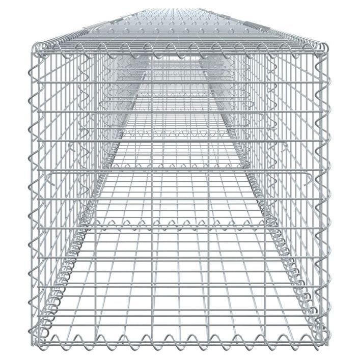 Panier gabion avec couvercle 900x50x50 cm fer galvanisé - Photo n°4