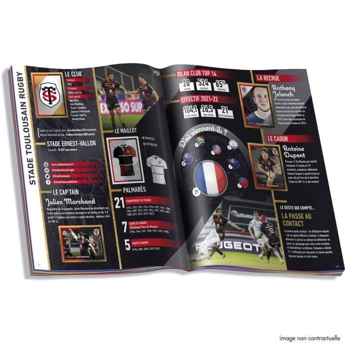 PANINI - Rugby 2021-22 Top 14 - Pack pour démarrer la Collection : Album + 5 Pochettes - Photo n°4