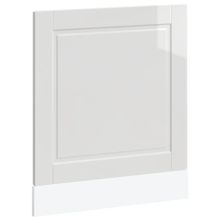 Panneau de lave-vaisselle Porto blanc brillant 60x1,5x67 cm - Photo n°2