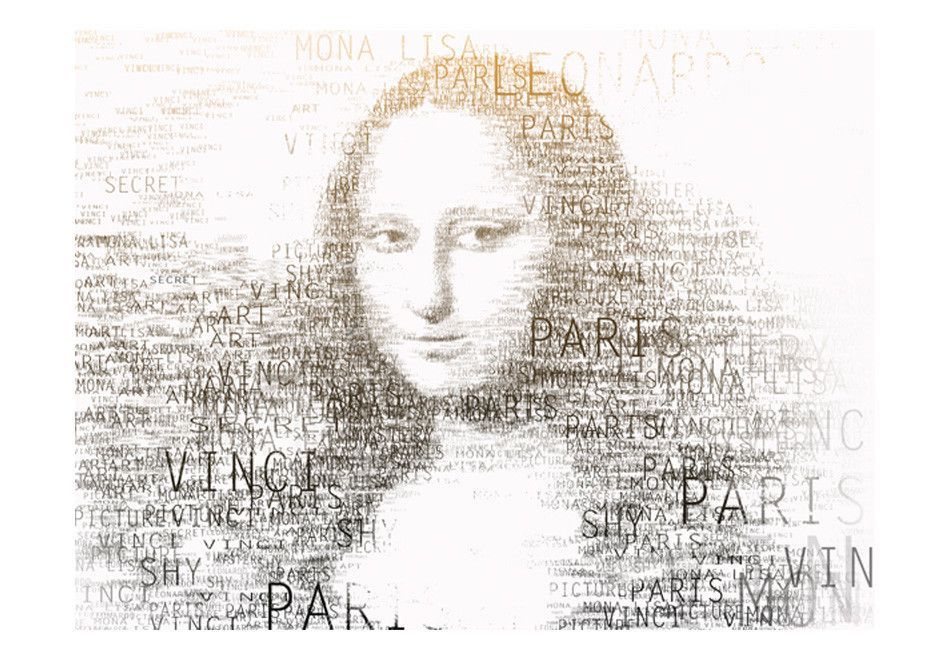 Papier peint Notes de Léonard de Vinci - Photo n°2