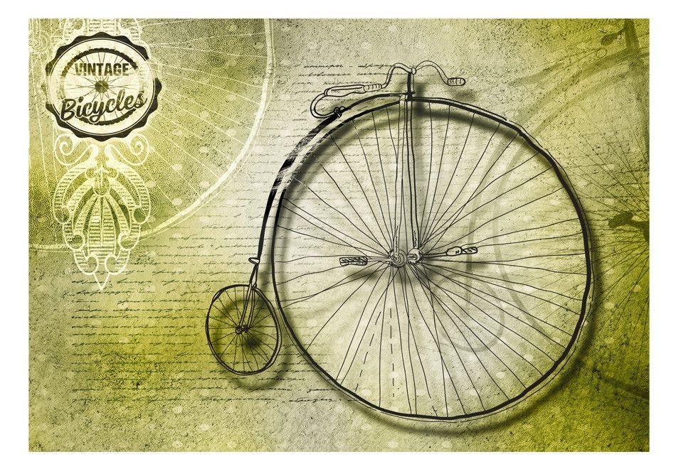 Papier peint Vintage bicycles - Photo n°2