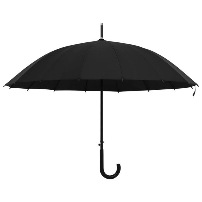 Parapluie automatique Noir 105 cm - Photo n°3