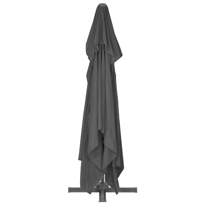 Parasol avec base portable Anthracite 7 - Photo n°6