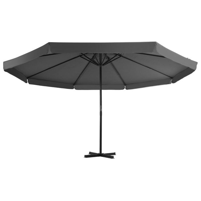 Parasol avec base portable Anthracite 2 - Photo n°3