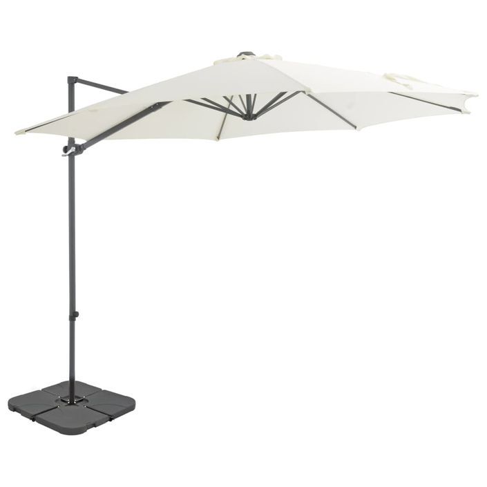 Parasol avec base portable Sable 2 - Photo n°1