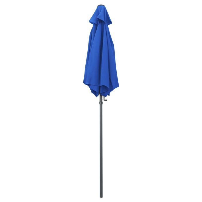 Parasol Bleu 200x211 cm Aluminium - Photo n°4