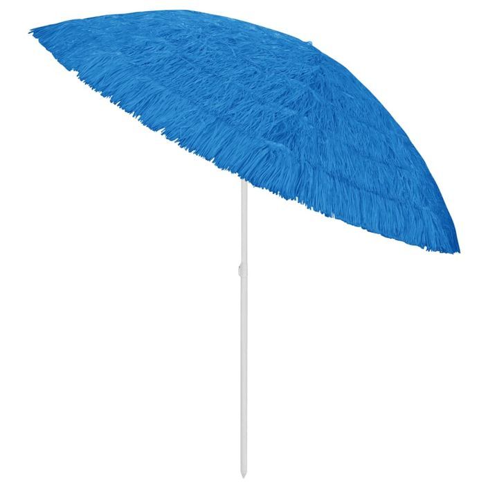 Parasol de plage Bleu 300 cm 2 - Photo n°4