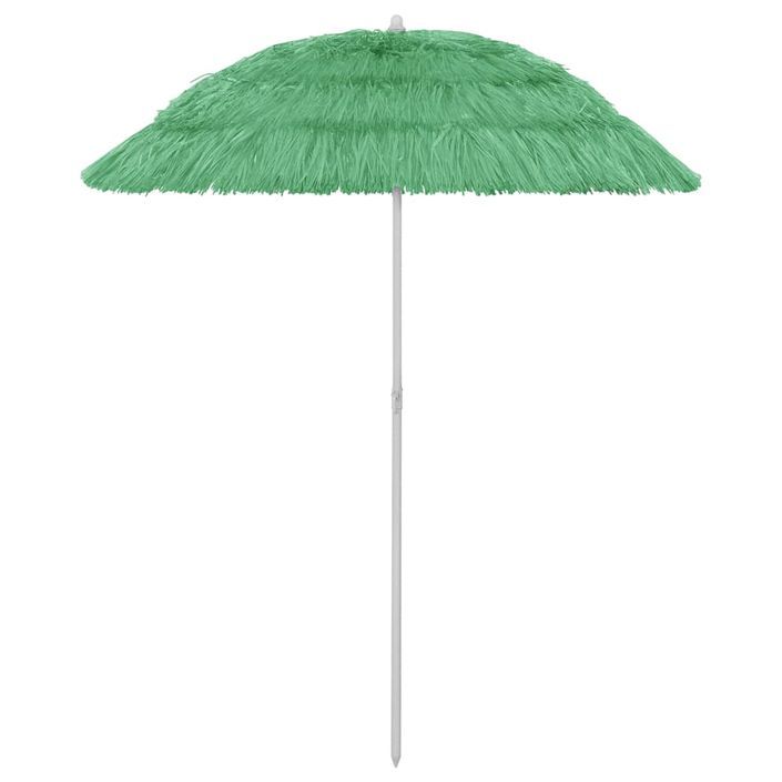 Parasol de plage Vert 180 cm - Photo n°1