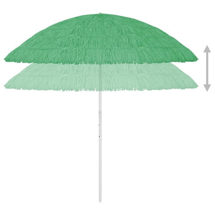 Parasol de plage Vert 300 cm 2 - Photo n°5