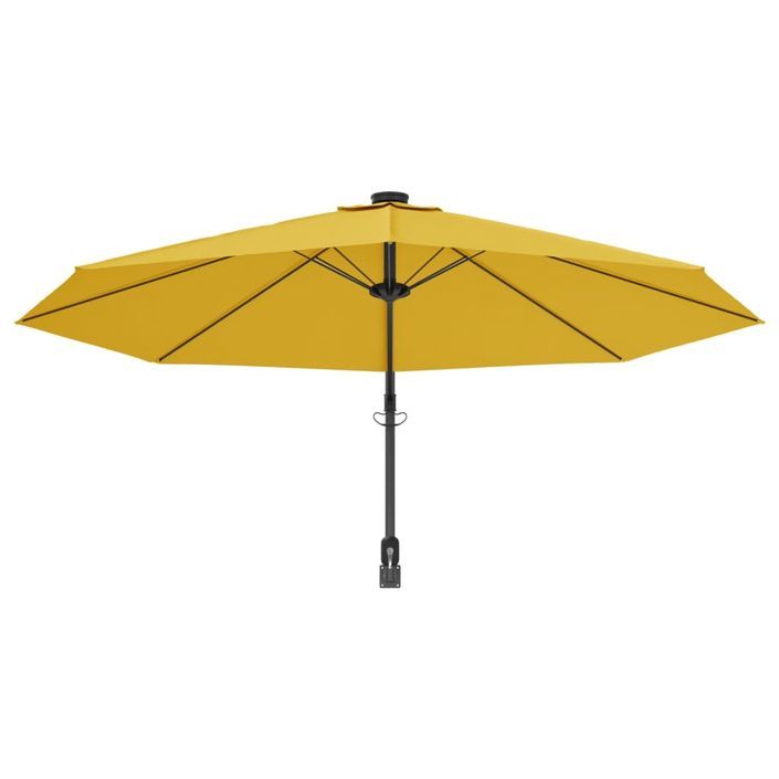 Parasol mural jaune 290 cm - Photo n°5