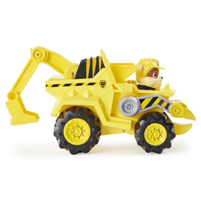 PAT PATROUILLE - VEHICULE + FIGURINE DELUXE RUBEN DINO RESCUE Paw Patrol - 6059519 - Voiture a remonter Jeu Jouet Enfant 3 ans - Photo n°5