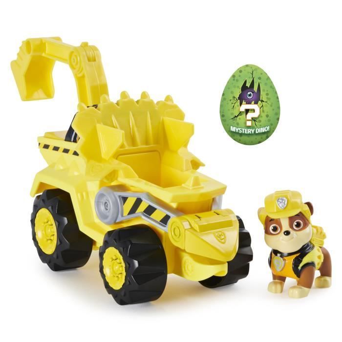 PAT PATROUILLE - VEHICULE + FIGURINE DELUXE RUBEN DINO RESCUE Paw Patrol - 6059519 - Voiture a remonter Jeu Jouet Enfant 3 ans - Photo n°6