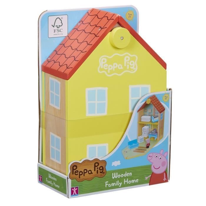 Peppa Pig - Maison Classique en Bois avec 1 personnage - Photo n°5