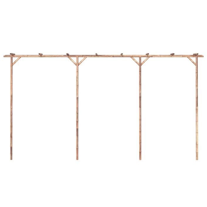 Pergola Bambou 385x40x205 cm - Photo n°4