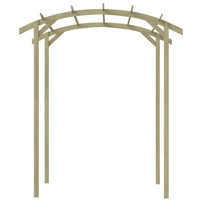 Pergola de jardin 180x197x210 cm Bois de pin imprégné - Photo n°3