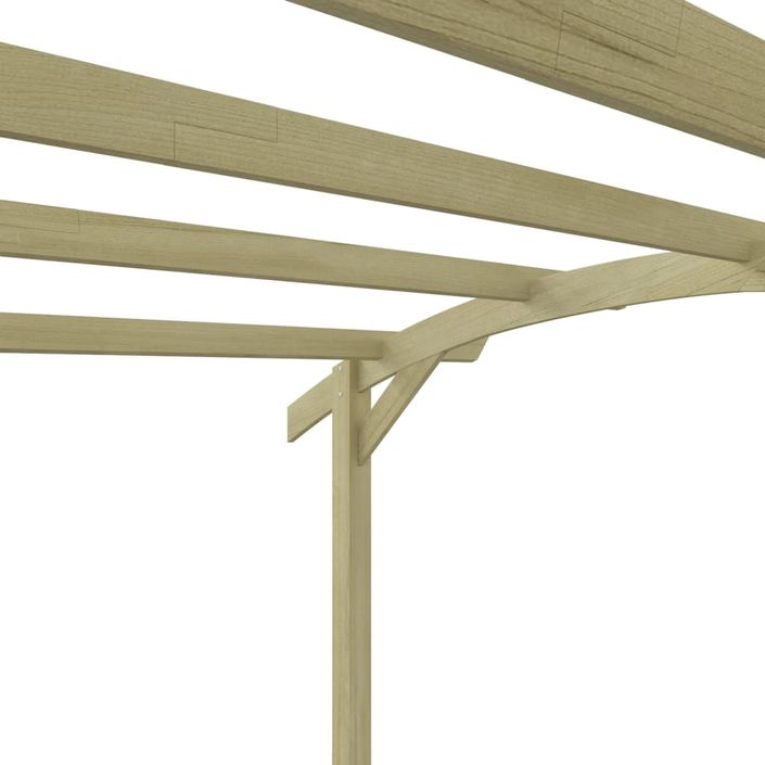 Pergola de jardin 180x197x210 cm Bois de pin imprégné - Photo n°5