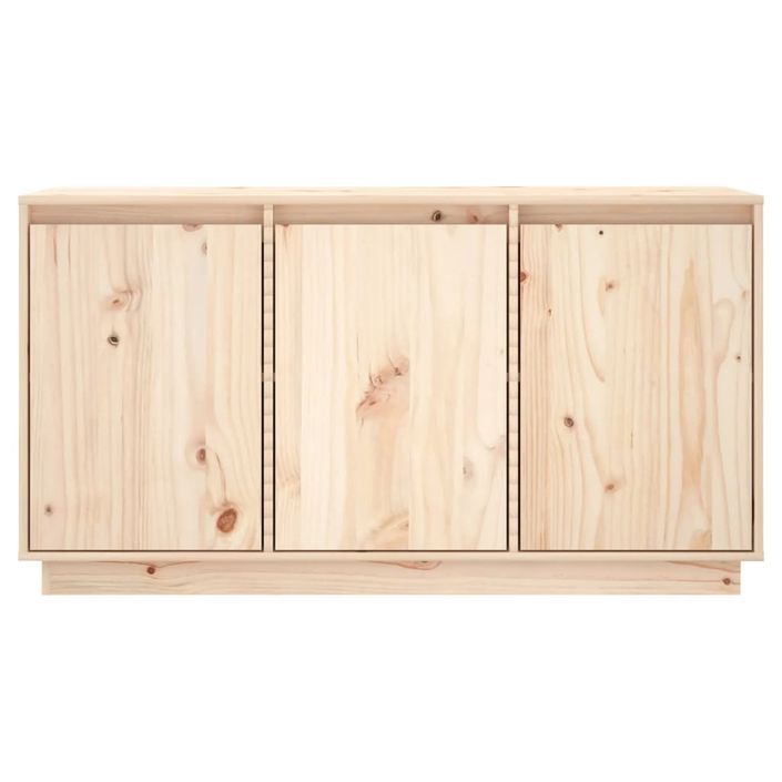 Petit buffet 3 portes en bois massif de pin Romane – Style classique et fonctionnel - Photo n°2