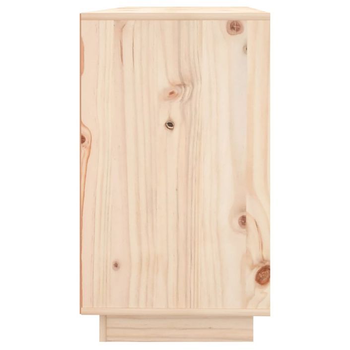 Petit buffet 3 portes en bois massif de pin Romane – Style classique et fonctionnel - Photo n°3